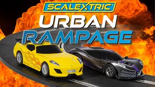 Scalextric  Urban Rampage Race Set [upl. by Soisatsana600]