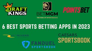 Best 6 Sportsbook Apps in 2023 Which Sportsbook App Is Best For You DraftKings  FanDuel  Caesars [upl. by Beaver119]