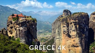 Best 10 Places to Visit in Greece  4K Travel Guide [upl. by Doi]