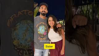 KL Rahul with his family 💕 klrahul family cricket youtubeshorts [upl. by Huskey]