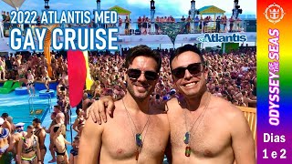 Atlantis Med Cruise 2022  Odyssey of the Seas  Dias 1 e 2 de 10 [upl. by Audry]