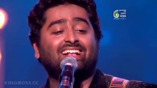 Arijit Singh LIVE at GIMA Awards 2017 [upl. by Kcirdled]