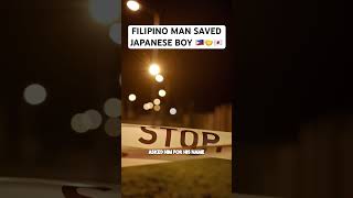 FILIPINO MAN SAVED JAPANESE BOY FROM DROWNING 🇵🇭🤝🇯🇵 [upl. by Flower]