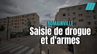 Arrestation de dealers et saisie massive à Romainville [upl. by Ahtiek]