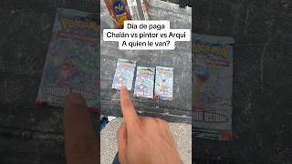 Día de paga chalán vs pintor vs Arqui sobres pokemon chalan pintor arqui apertura suerte [upl. by Sirtimid]