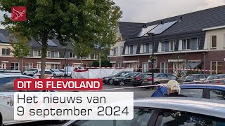 Dit is Flevoland van maandag 9 september 2024 [upl. by Gnad]