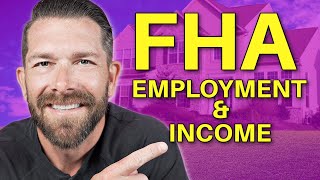 NEW FHA Income Requirements 2024  First Time Home Buyer  FHA Loan 2024 [upl. by Neemsay]