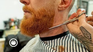 How to Trim Fade and Maintain a Square Beard [upl. by Leavelle]