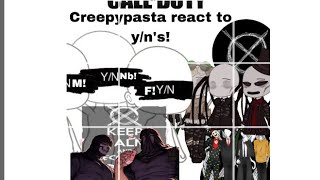 ✨Creepypasta react to yn’s ➕ slenderbrothers ✨ [upl. by Adan522]