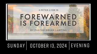 Forewarned is Forearmed [upl. by Albur]