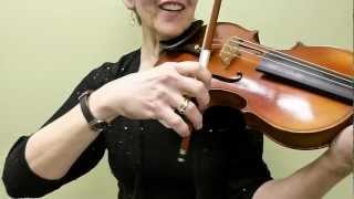 Violin Class 62 Spider Bow finger motion for advanced bowing techniques [upl. by Nolyarb]