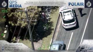 Tinny Hoon Police Chase POLAIR [upl. by Palocz691]