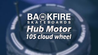 How to install 105 cloud wheel donut on hub motors boards Backfire G2 Black G3 ERA and Mini [upl. by Namas78]