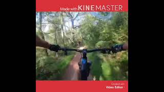 Kinver edge xc on mountain bike ride trails from Wolverhampton [upl. by Laira]