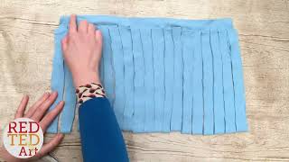 DIY T Shirt Yarn for Crochet [upl. by Morganne]