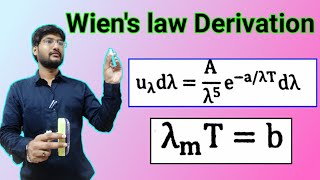 wiens displacement law derivation  wiens law of blackbody radiation [upl. by Anela]