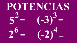 Ejercicio resuelto de potencias [upl. by Etnahsa]