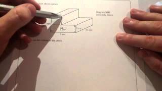 Volume of an LShape Prism  Corbettmaths [upl. by Anceline]