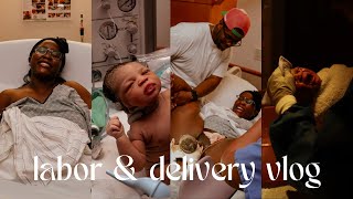 BIRTH VLOG  MY POSITIVE LABOR AND DELIVERY EXPERIENCE 2024  FIRST 24 HOURS WITH A NEWBORN [upl. by Dnalyag]