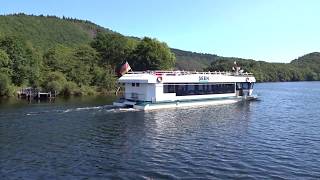 RurseeSchifffahrt in der Eifel  Impressionen Teil 8  Sommer 2017 [upl. by Tansy]