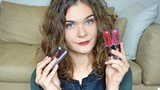 Unlimited Double Touch Liquid Lip Colour e Unlimited Stylo Kiko Swatch Haul e Prime Impressioni [upl. by Kippie]