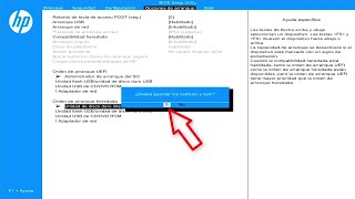 Cómo Entrar a BIOS o UEFI en una Laptop HP con Windows 11 10 LAPTOP HP NO INICIA SOLUCIÓN [upl. by Nrubliw937]