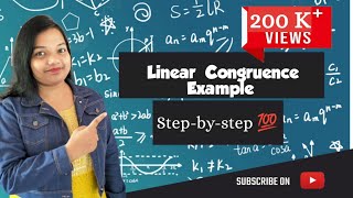 Linear congruence example 2  Number theory  Finding solution of x  Fully Solved Example Solution [upl. by Adiela430]