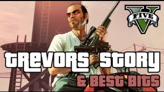 GTA 5 Trevors Story Story Best bits amp Heists [upl. by Goody]