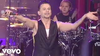 Depeche Mode  Enjoy The Silence Live on Letterman [upl. by Krusche66]