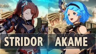 GBVSR🔥STridor Beatrix Vs Akame Djeeta🔥 High Level Gameplay [upl. by Andres477]