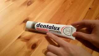 dentalux Complex 5 Seidenweiss Plus Zahnpasta Unboxing deutschgerman [upl. by Abram]