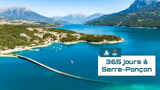 🏔️ Lac de SerrePonçon 🇫🇷 4k Drone [upl. by Adriano]