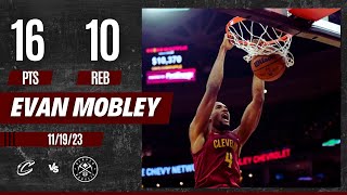 Evan Mobley  Highlights vs Denver Nuggets 16 PTS 10 REB 5 AST 2 BLK 811 FG [upl. by Nodgnal695]