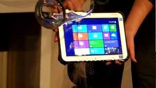 Panasonic Toughpad FZG1 waterproof test [upl. by Terb]