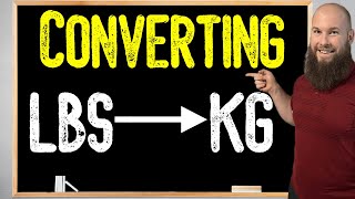 How To Convert Pounds To Kilograms  Lbs To Kg [upl. by Atiuqan88]