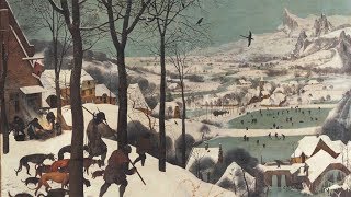 100 Meisterwerke  Jaeger im Schnee  Pieter Bruegel dÄ [upl. by Anaizit]