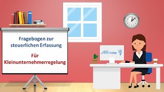 تعبئة استمارة Fragebogen zur steuerlichen Erfassung للشركات الصغيرة الخاضعة للقانون 19 [upl. by Aela]