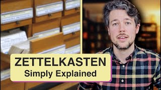 Zettelkasten Method For Beginners · Simply Explained [upl. by Bowe]