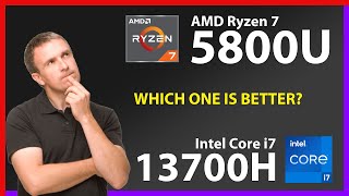 AMD Ryzen 7 5800U vs INTEL Core i7 13700H Technical Comparison [upl. by Holmann]