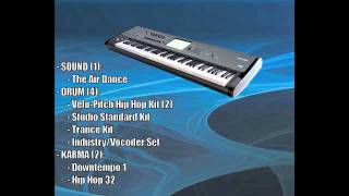 KORG KRONOS amp KORG M3 CHILLOUT MUSIC [upl. by Shermie]