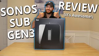 Sonos Sub Gen3 Review The Ultimate Addition to Any Sonos System [upl. by Utimer]