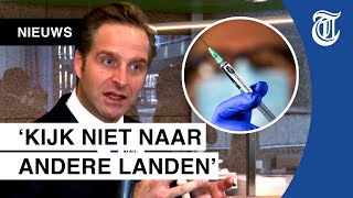 Kritiek op vaccineren De Jonge reageert [upl. by Matuag715]