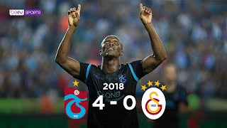 Trabzonspor 4  0 Galatasaray  Maç Özeti  201819 [upl. by Babita]