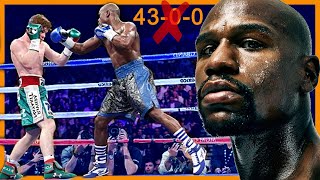 TOP Boxeadores INVICTOS DESTRUIDOS por FLOYD MAYWEATHER JR  HISTORIAS [upl. by Nirek]