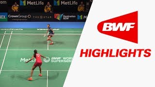 CROWN GROUP Australian Open 2017  Badminton QF – Highlights [upl. by Isleana]