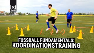 FussballFundamentals Koordinationstraining  Beweglichkeit Körper und Ballkontrolle  Vorschau [upl. by Acnalb432]