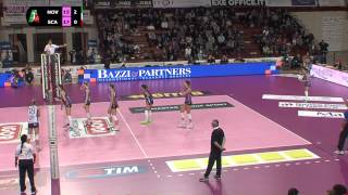 Volley Igor Novara  Scandicci [upl. by Aicilram183]