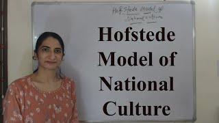 Hofstede Model of National Culture [upl. by Oppen]