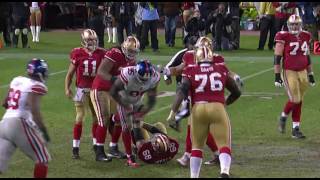 2011 NFC Championship Giants vs 49ers Highlights [upl. by Sheeran]