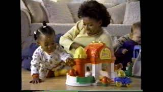 1996 Playskool Weebles Playsets quotThey wobble but they dont fall downquot TV Commercial [upl. by De14]